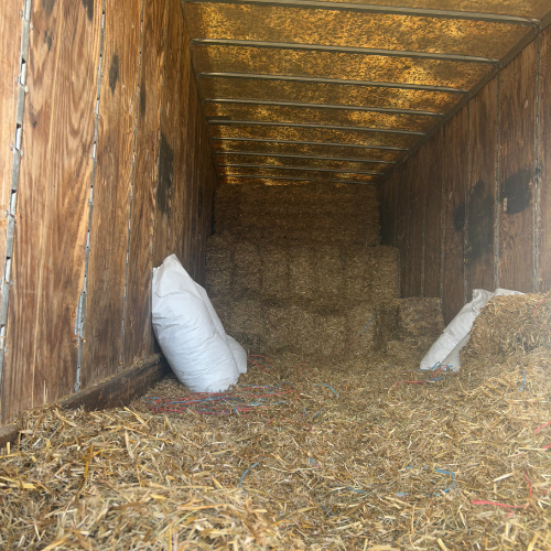Square Straw Bales
