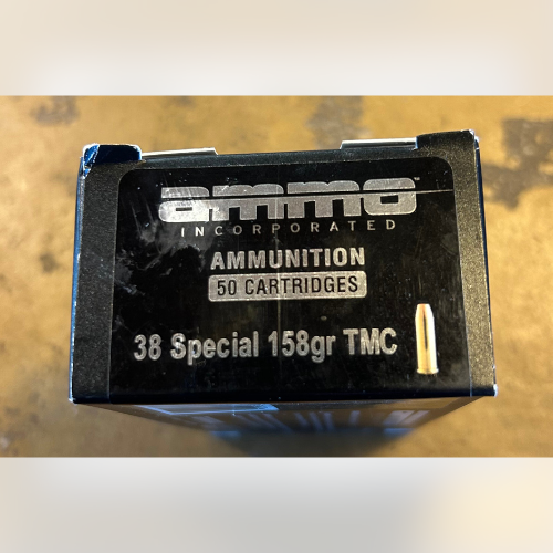 Box of ammunition labeled 