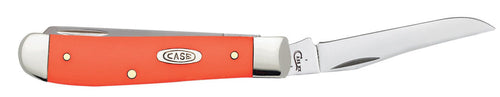 Case Knives Orange Synthetic Mini Trapper
