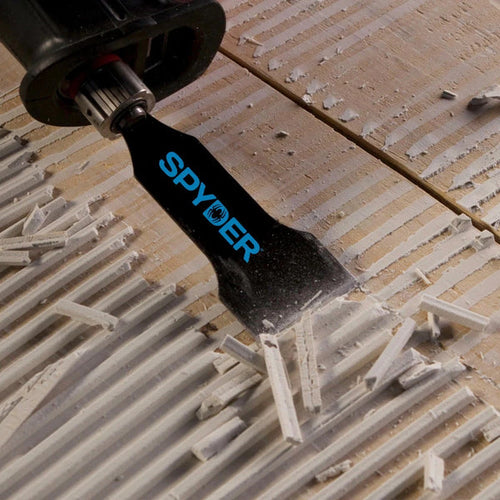 Spyder 4 Scraper Blade Attachment for Reciprocating Saws