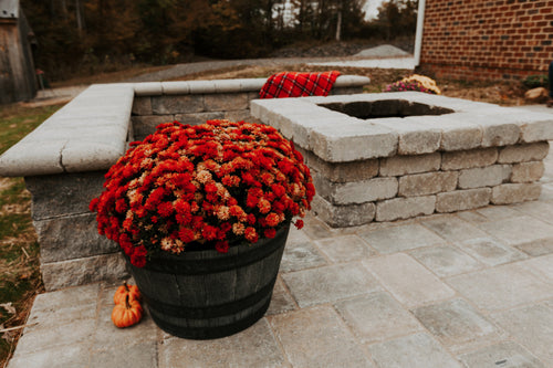 Chaney Enterprises Grotto Hardscape Fire Pit Square
