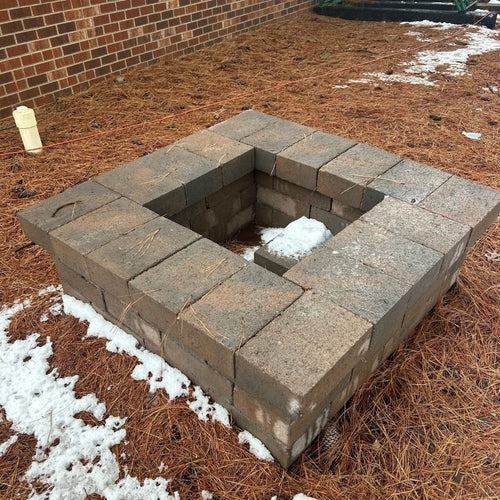 Chaney Enterprises Grotto Hardscape Fire Pit Square