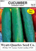 Wyatt-Quarles Seed Company Burpless F1 Hybrid