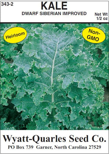 Wyatt-Quarles Seed Company 1/2 Oz. Kale-Dwarf Siberian Improve