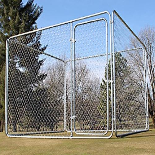 Stephens Pipe & Steel Bronze Kennel 10 X 10 X 6FT Chain Link